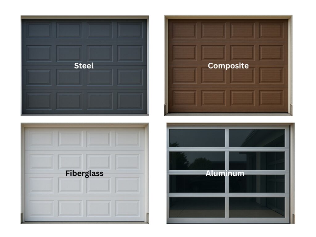 materials for replacing garage door
