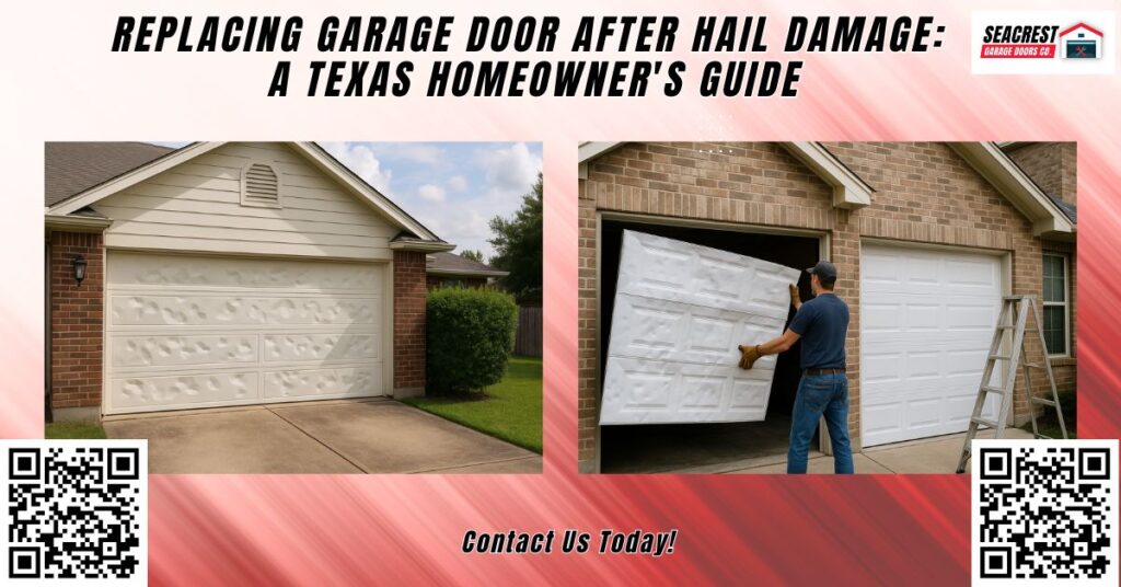 Replacing Garage Door After Hail Damage: A Nebraska Homeowner's Guide