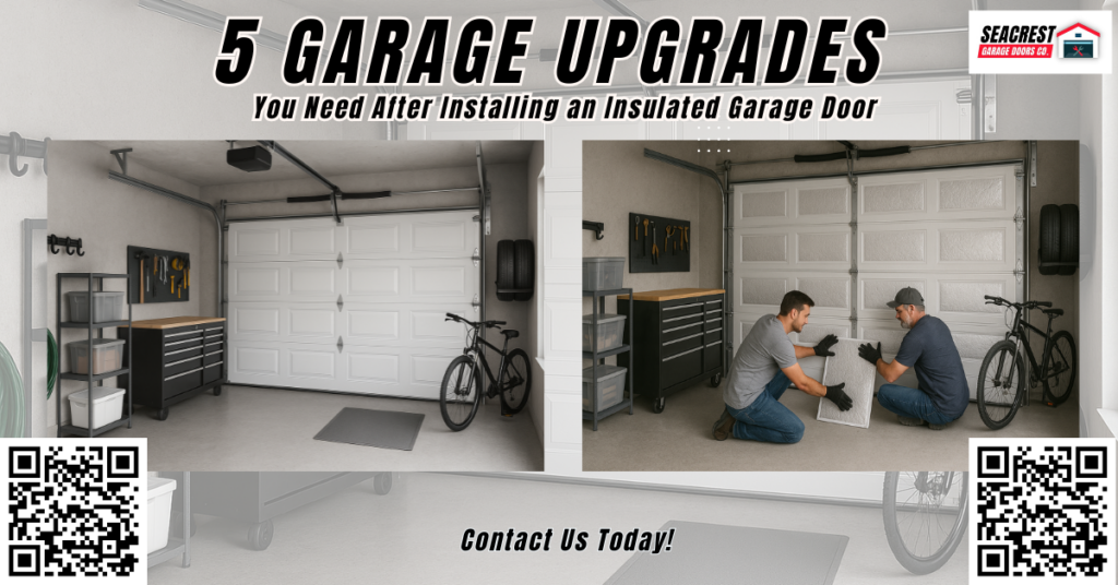 5 Garage Upgrades You Need After Installing Insulated Garage Doors