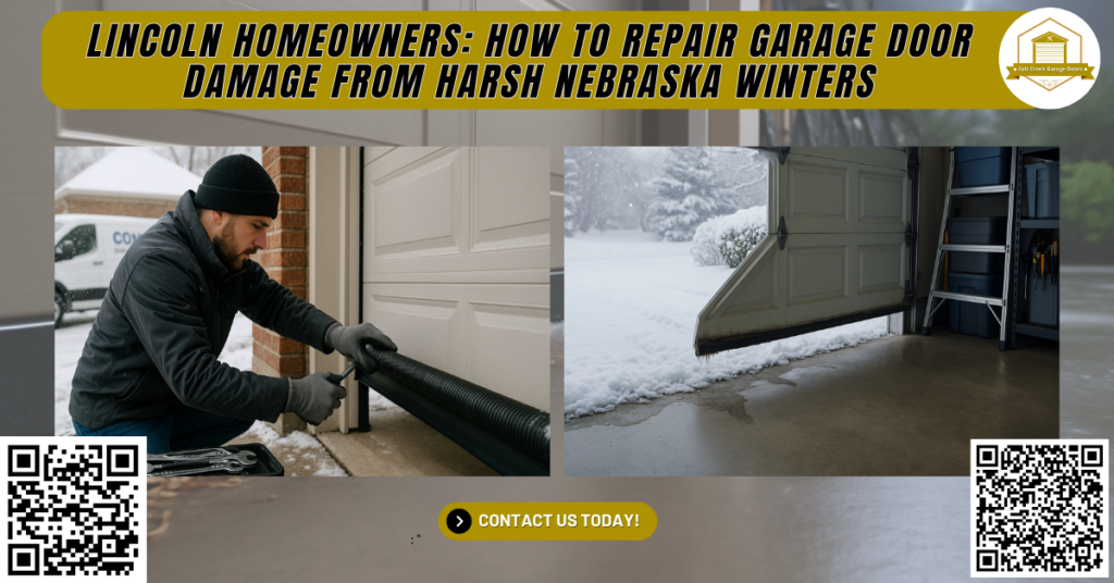 Lincoln Homeowners: Why Winter Is the Right Time to Repair Garage Door Seals - Salt Creek Garage Doors