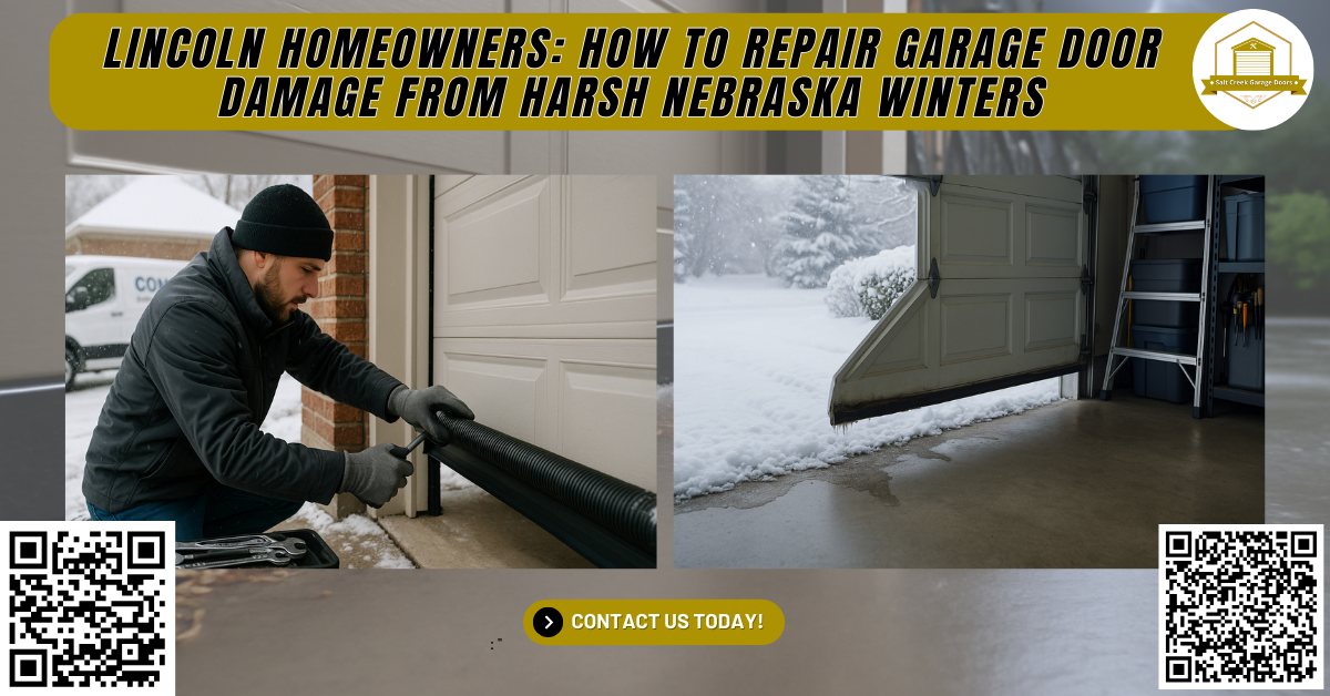 Lincoln Homeowners: Why Winter Is the Right Time to Repair Garage Door Seals - Salt Creek Garage Doors