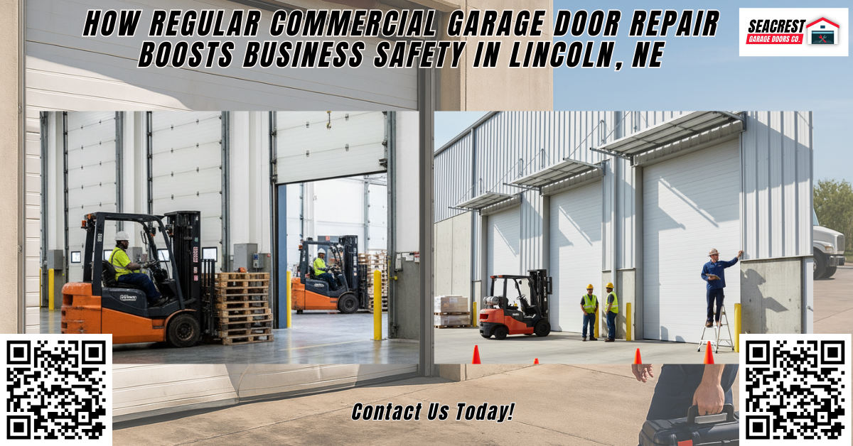 How Regular Commercial Garage Door Repair Boosts Business Safety in Lincoln, NE - Seacrest Garage Doors Co.