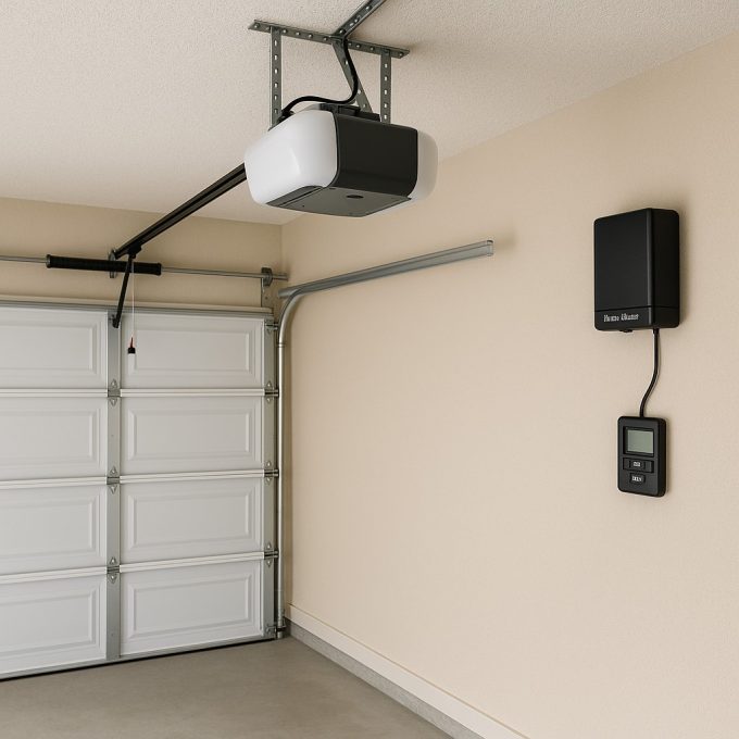 Smart Openers and Backup Battery Systems insulated garage doors with smart openers and back up battery system